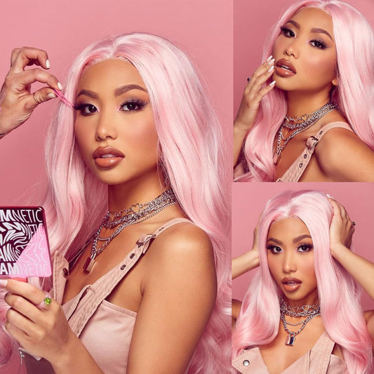 Pink Lace Front 