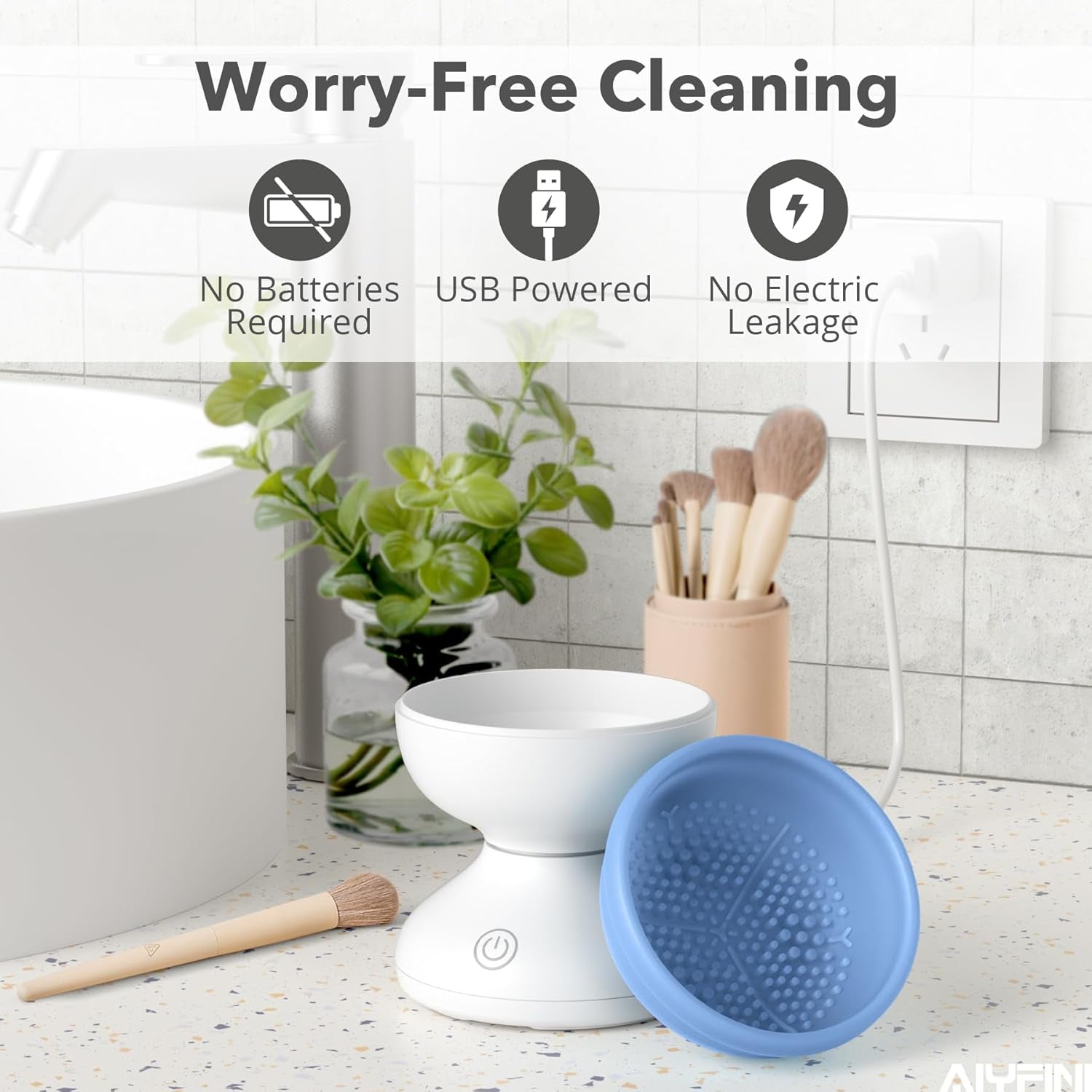 Makeup Brush Cleaner Machine 