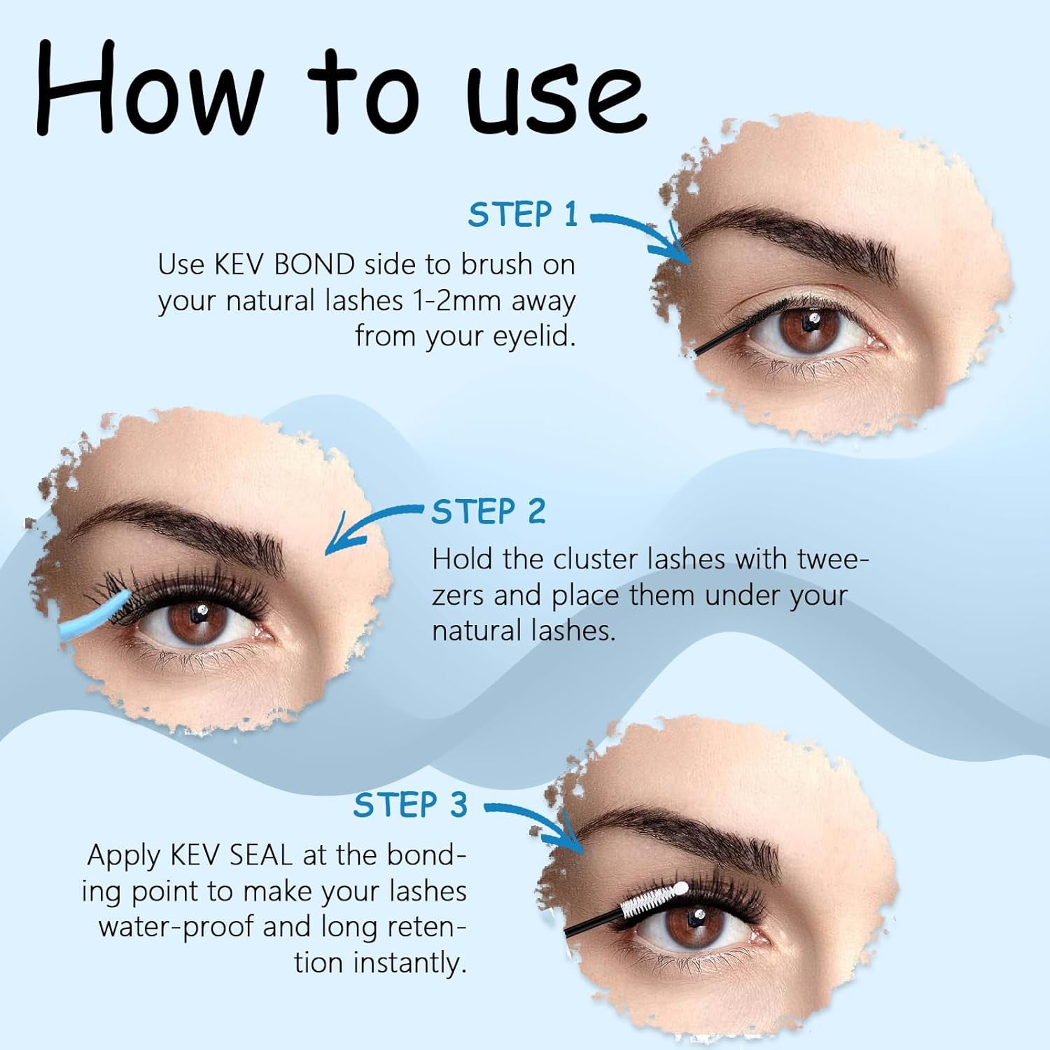 Lash Bond and Seal Waterproof Bond and Seal Lash Glue 