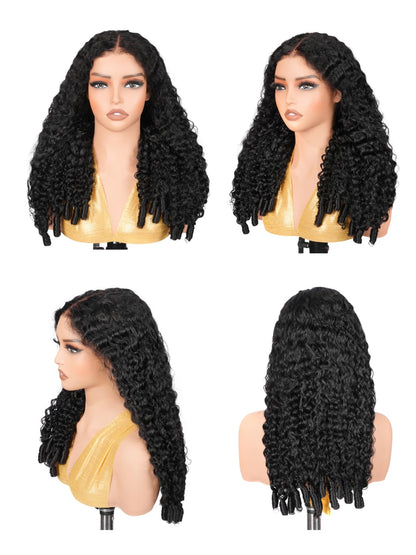 7X6 Burmese Curly Drawstring Wig 