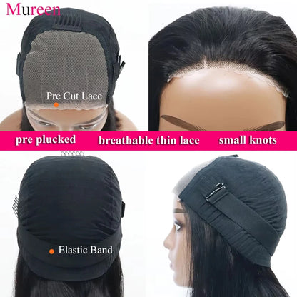  Bob Wig Body Wave Wear and Go Gluelessto 250% Density