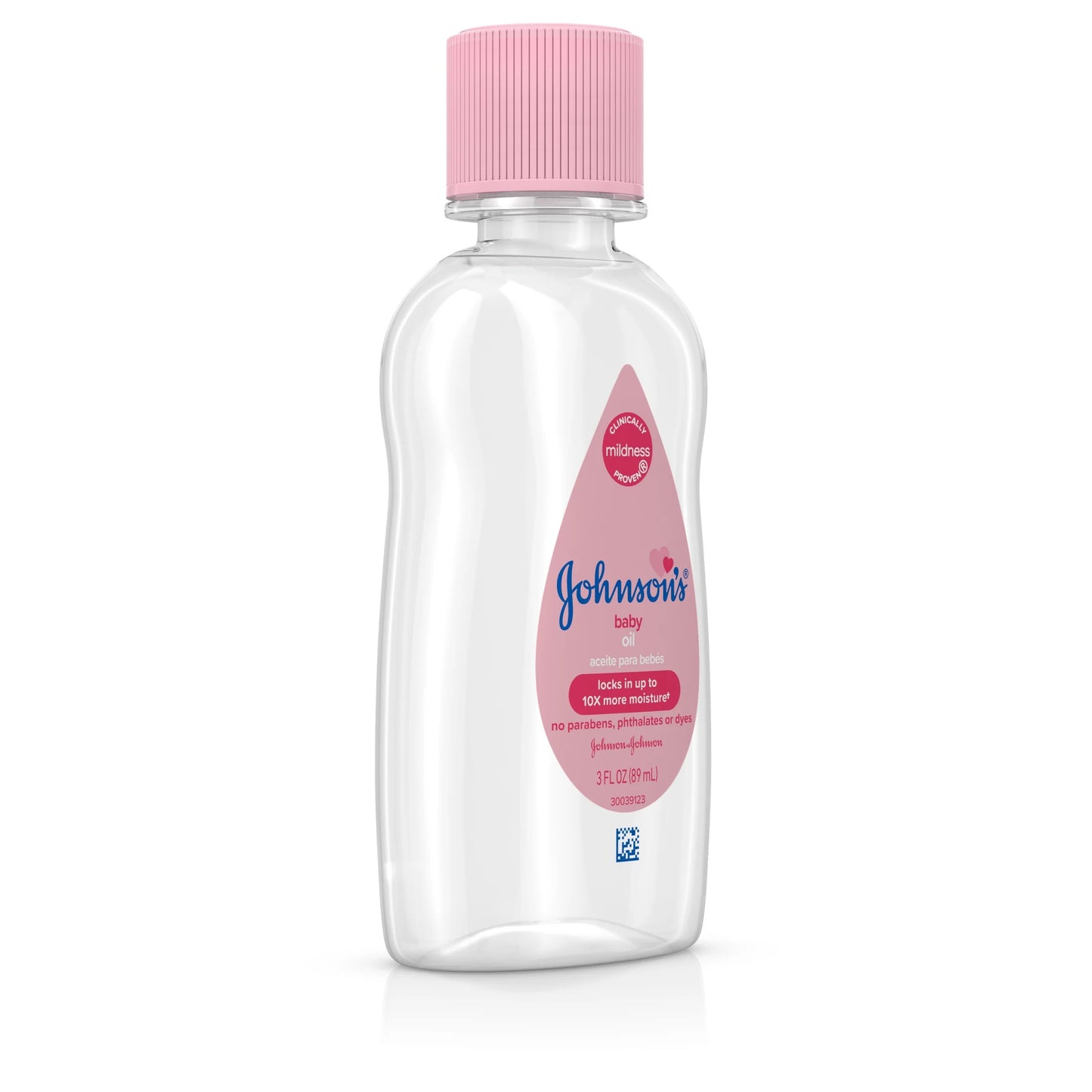 Johnsons Baby Oil, Travel Size, 3.4 Fl. Oz