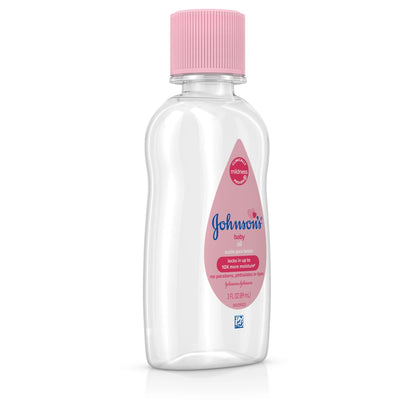 Johnsons Baby Oil, Travel Size, 3.4 Fl. Oz