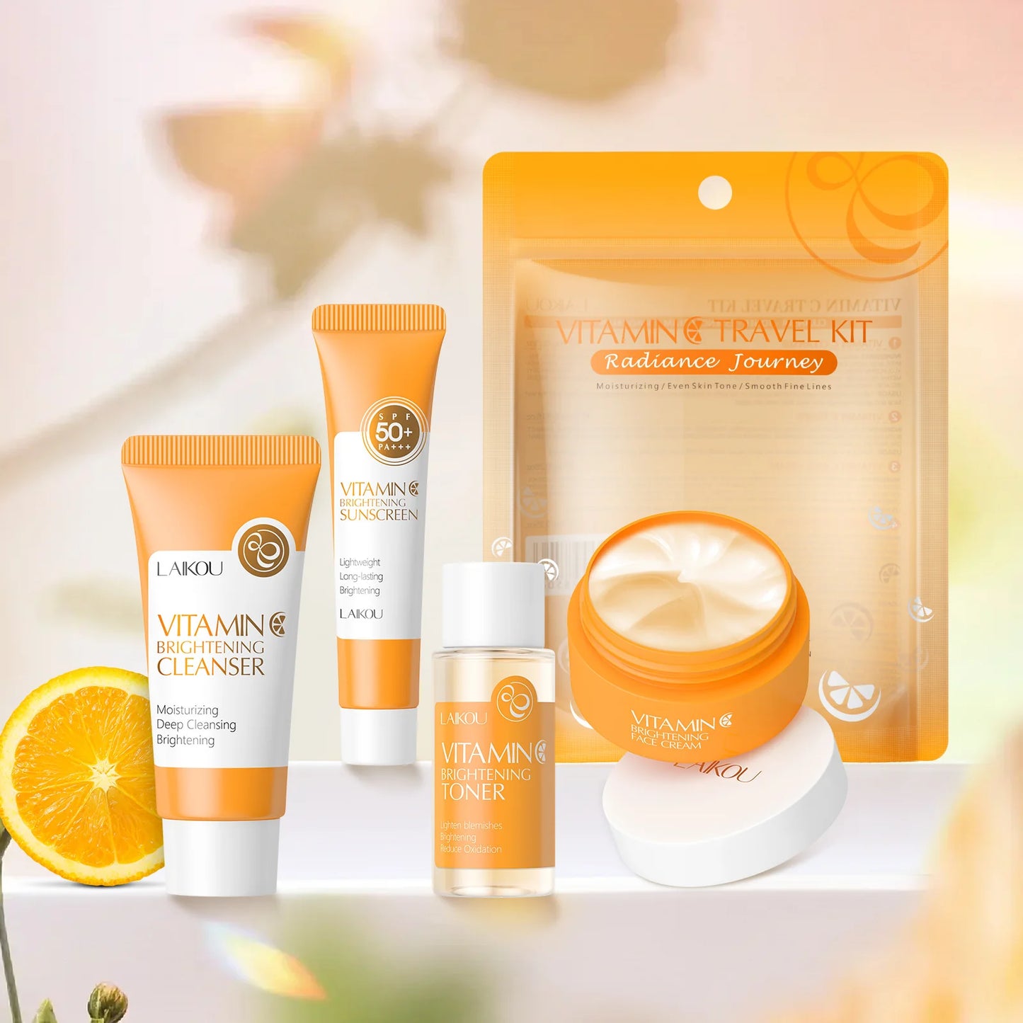 Brightening Vitamin C Travel Kit for Even Skin Tone