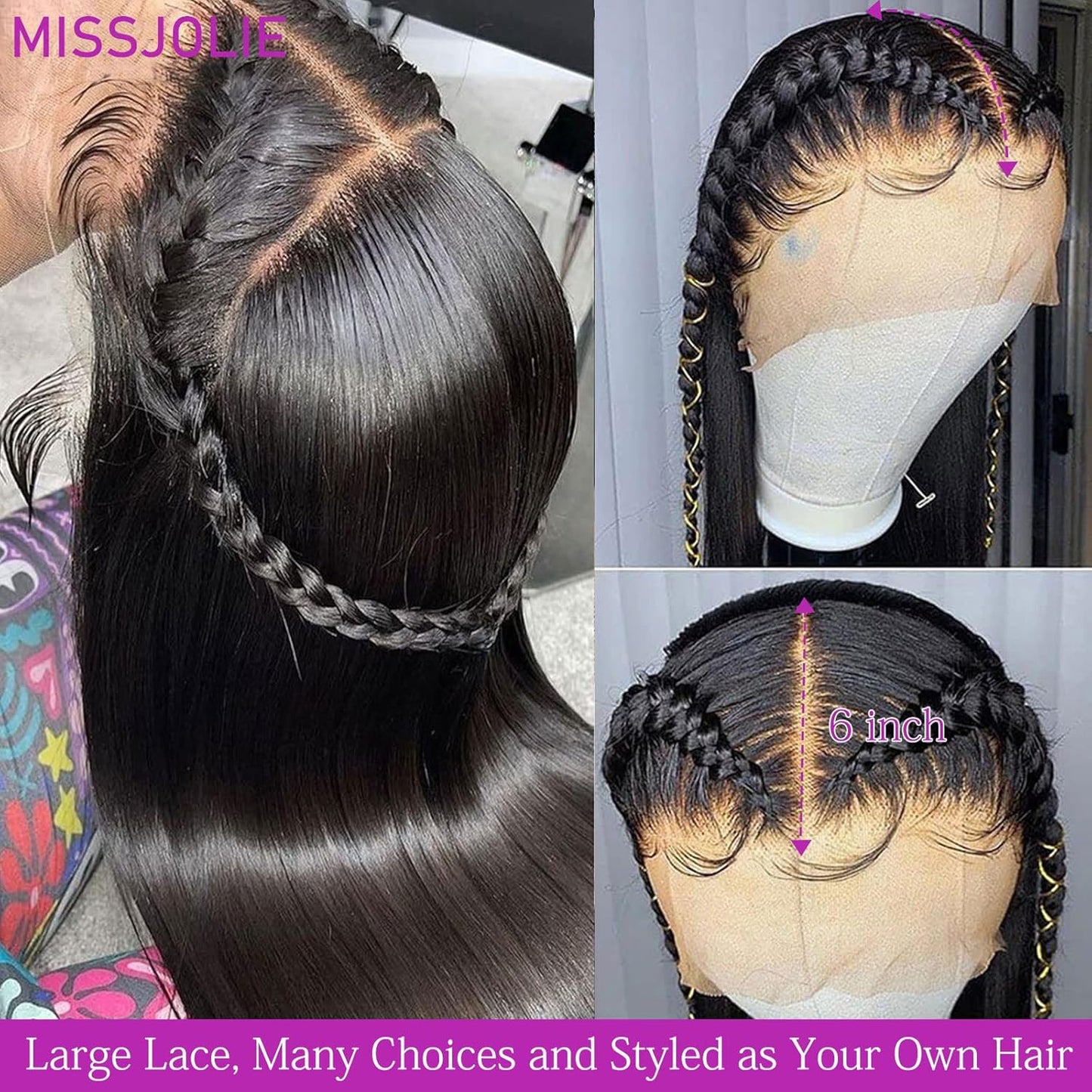 Hair Straight Lace Front 