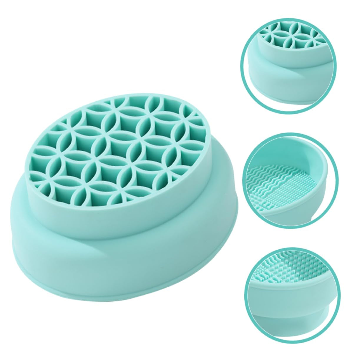 Silicone Makeup Brush Cleaning Bowl 
