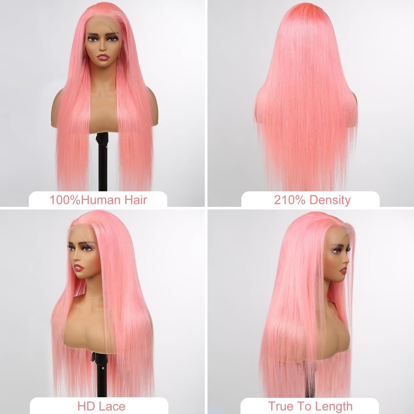 Pink Lace Front 