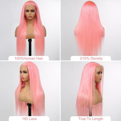 Pink Lace Front 