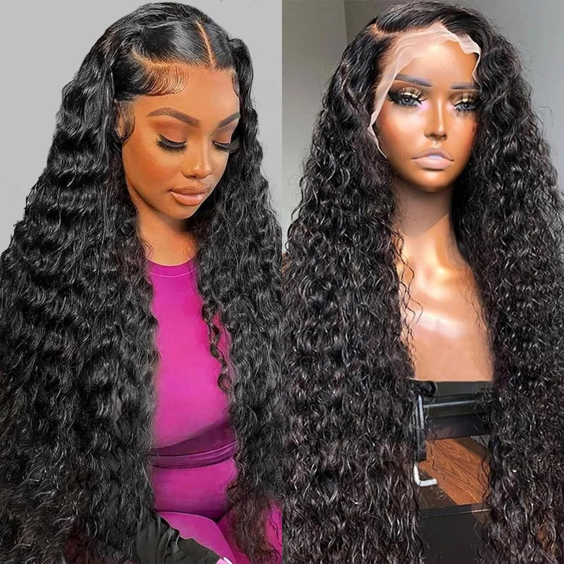 Sweetie 99J Burgundy 13X4 Lace Front Wigs Human Hair 180% Density 28 Inch Straight Lace Front Wigs Human Hair Wig for Women with Baby Hair