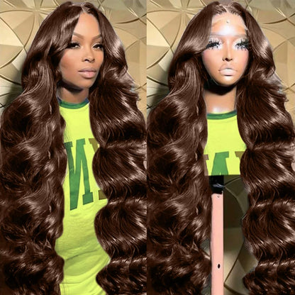 Highlight Ombre 13X4 HD Lace Front Wig Human Hair Pre Plucked Transparent 4/27 Honey Blonde Lace Frontal Wigs with Baby Hair 150 Density Colored Body Wave Lace Front Wig Human Hair 24 Inch
