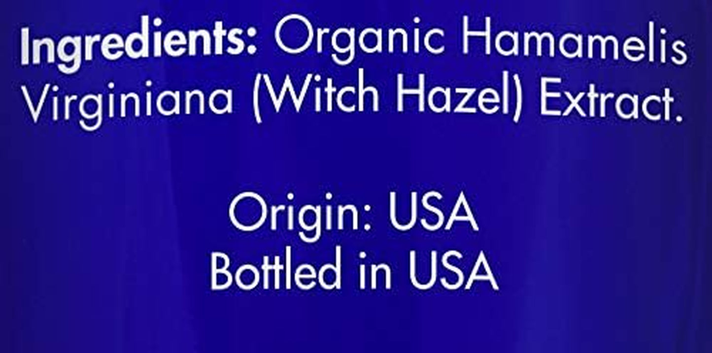 Organic, Witch Hazel – 100% Pure, Witch Hazel, for Face, Acne, Butt, Skin, Scalp, Hair, Body by Zongle Therapeutics, 4 OZ