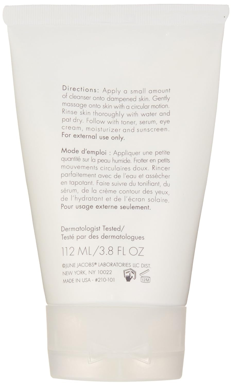 June Jacobs Cooling Cucumber Cleanser, 3.8 Fl Oz