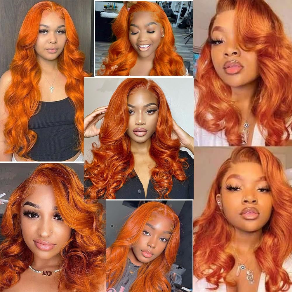 Orange Lace Front 