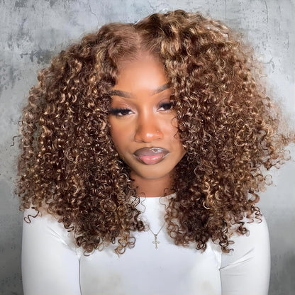 ISEE Glueless Wig 7X5 Afro Kinky Curly