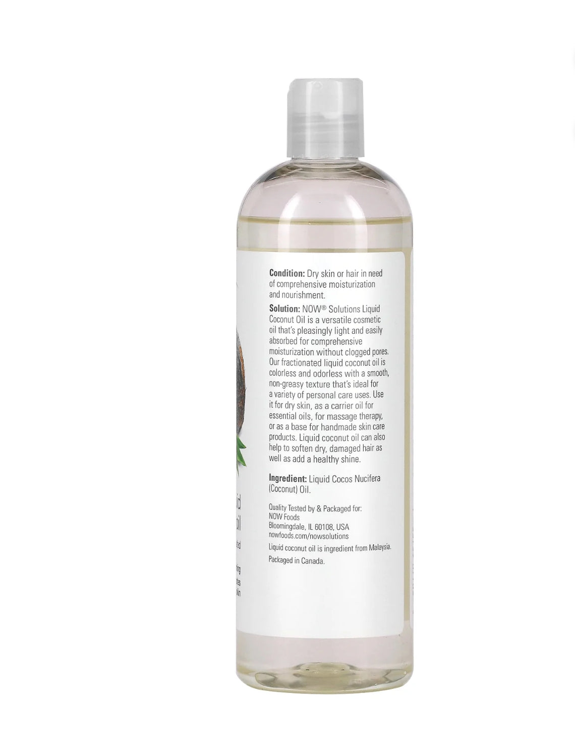 NOW Foods Solutions, Liquid Coconut