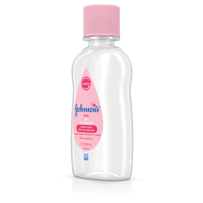 Johnsons Baby Oil, Travel Size, 3.4 Fl. Oz