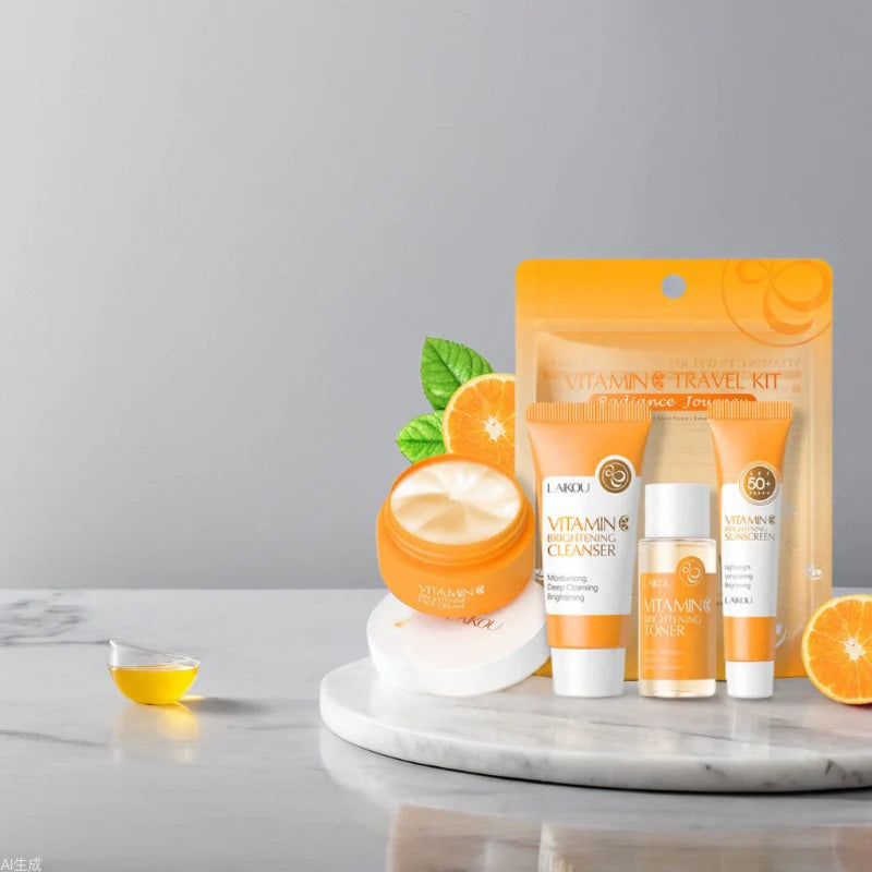 Brightening Vitamin C Travel Kit for Even Skin Tone