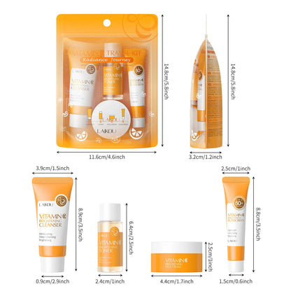 Brightening Vitamin C Travel Kit for Even Skin Tone