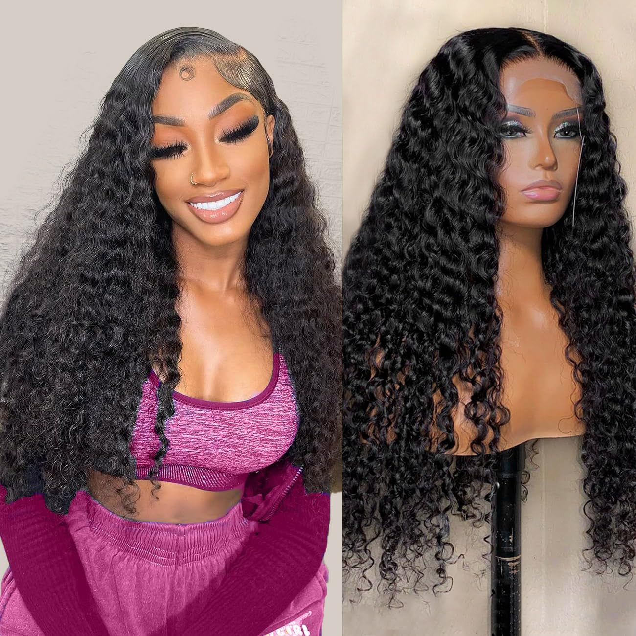 Sweetie 99J Burgundy 13X4 Lace Front Wigs Human Hair 180% Density 28 Inch Straight Lace Front Wigs Human Hair Wig for Women with Baby Hair