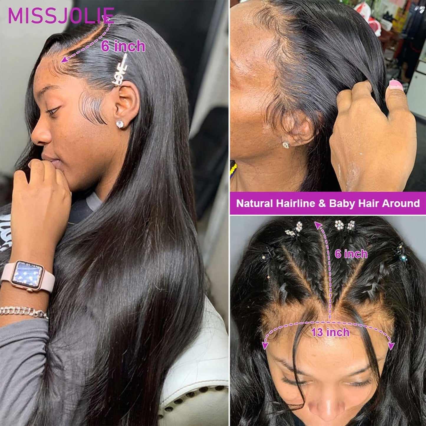 Hair Straight Lace Front 