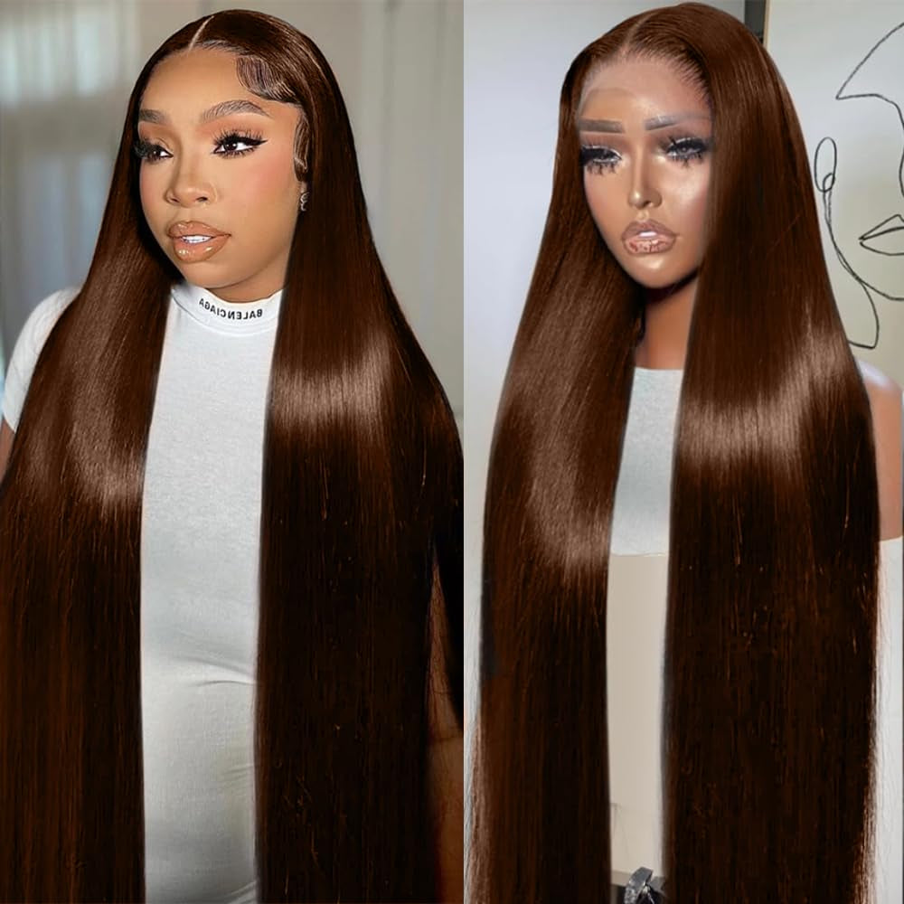 Highlight Ombre 13X4 HD Lace Front Wig Human Hair Pre Plucked Transparent 4/27 Honey Blonde Lace Frontal Wigs with Baby Hair 150 Density Colored Body Wave Lace Front Wig Human Hair 24 Inch