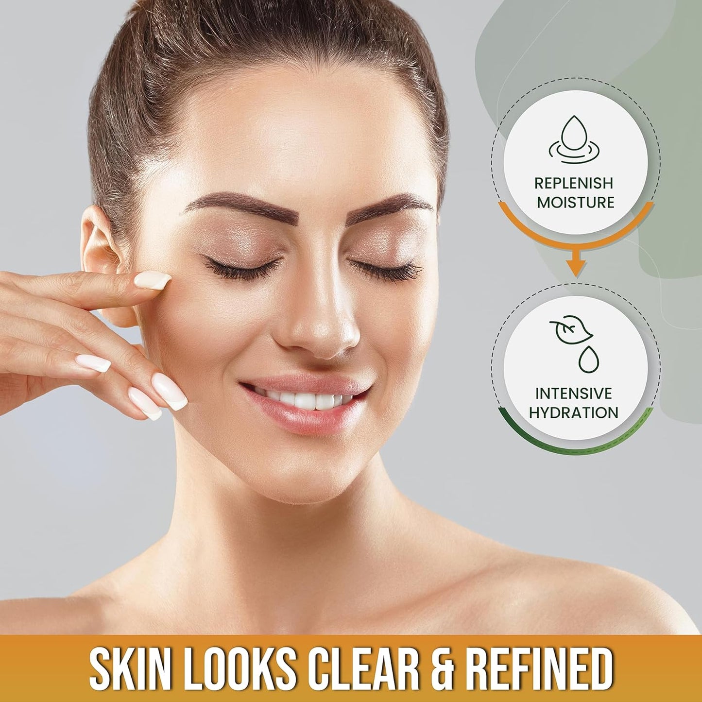 Turmeric Face Oil for Daily Use - Lightweight Facial Oil with Plant-Based Ingredients - Fast-Absorbing Formula for Smooth Looking Skin - 30Ml Bottle