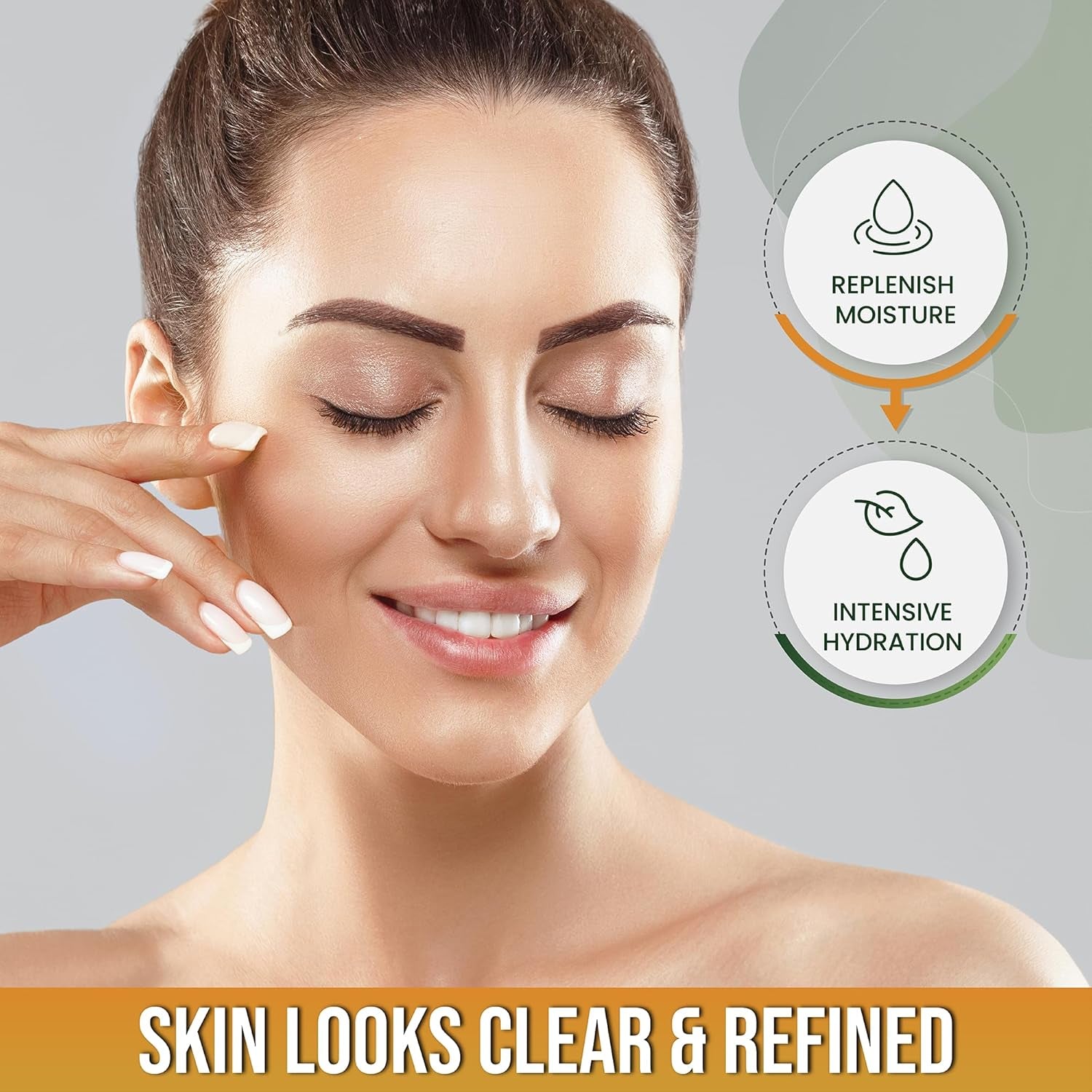 Turmeric Face Oil for Daily Use - Lightweight Facial Oil with Plant-Based Ingredients - Fast-Absorbing Formula for Smooth Looking Skin - 30Ml Bottle