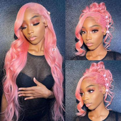 Pink Lace Front 