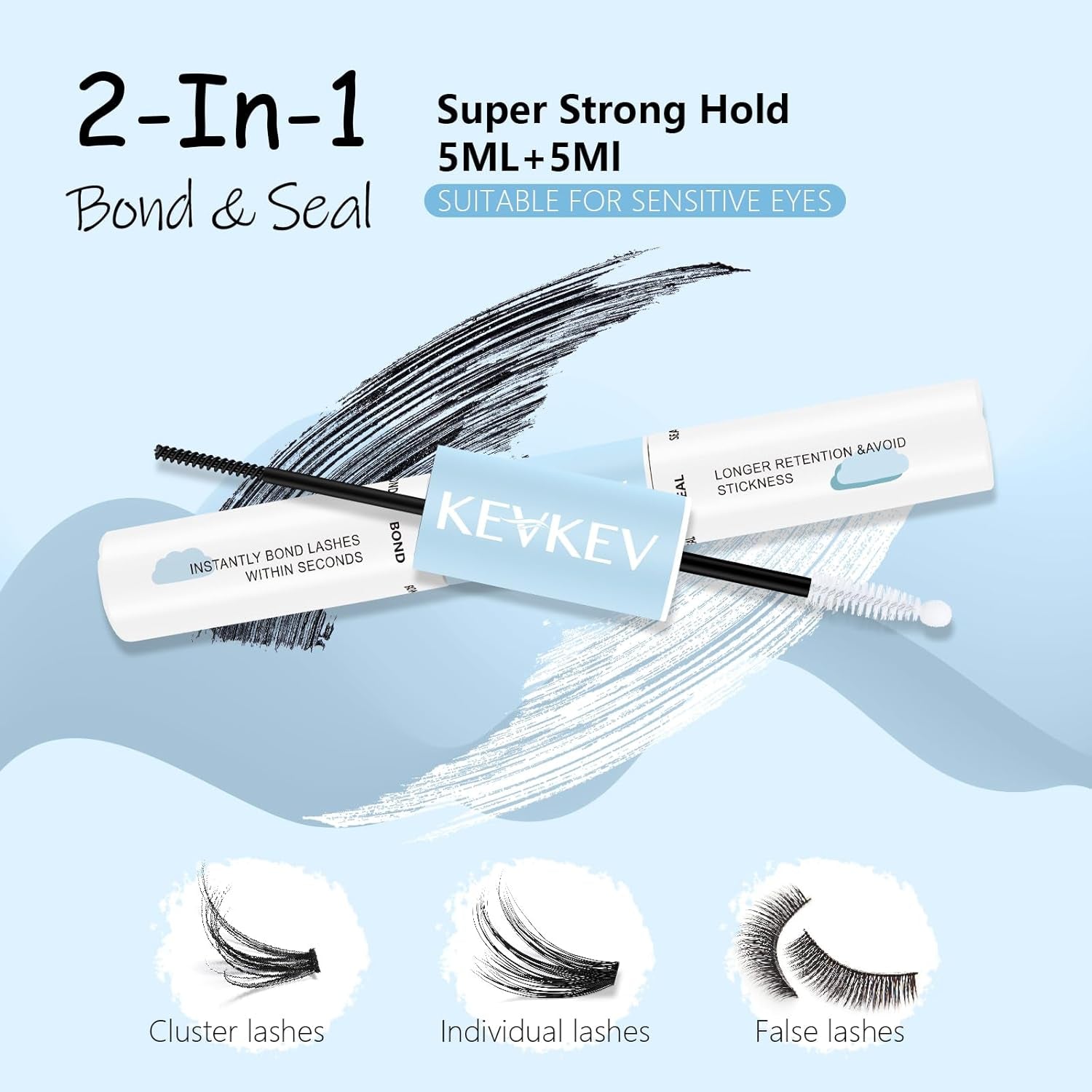 Lash Bond and Seal Waterproof Bond and Seal Lash Glue 