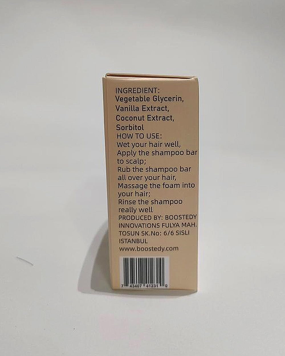 Vanilla Coconut Shampoo Bar - Natural Hair Care, Silky Smoothness and Nourishment, Strengthen Hair & Volumize - Paraben-Free - Tropical Aroma for All Hair Types, 3.2 Oz