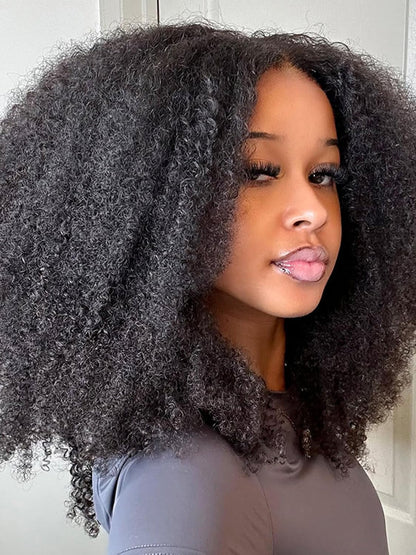ISEE Glueless Wig 7X5 Afro Kinky Curly