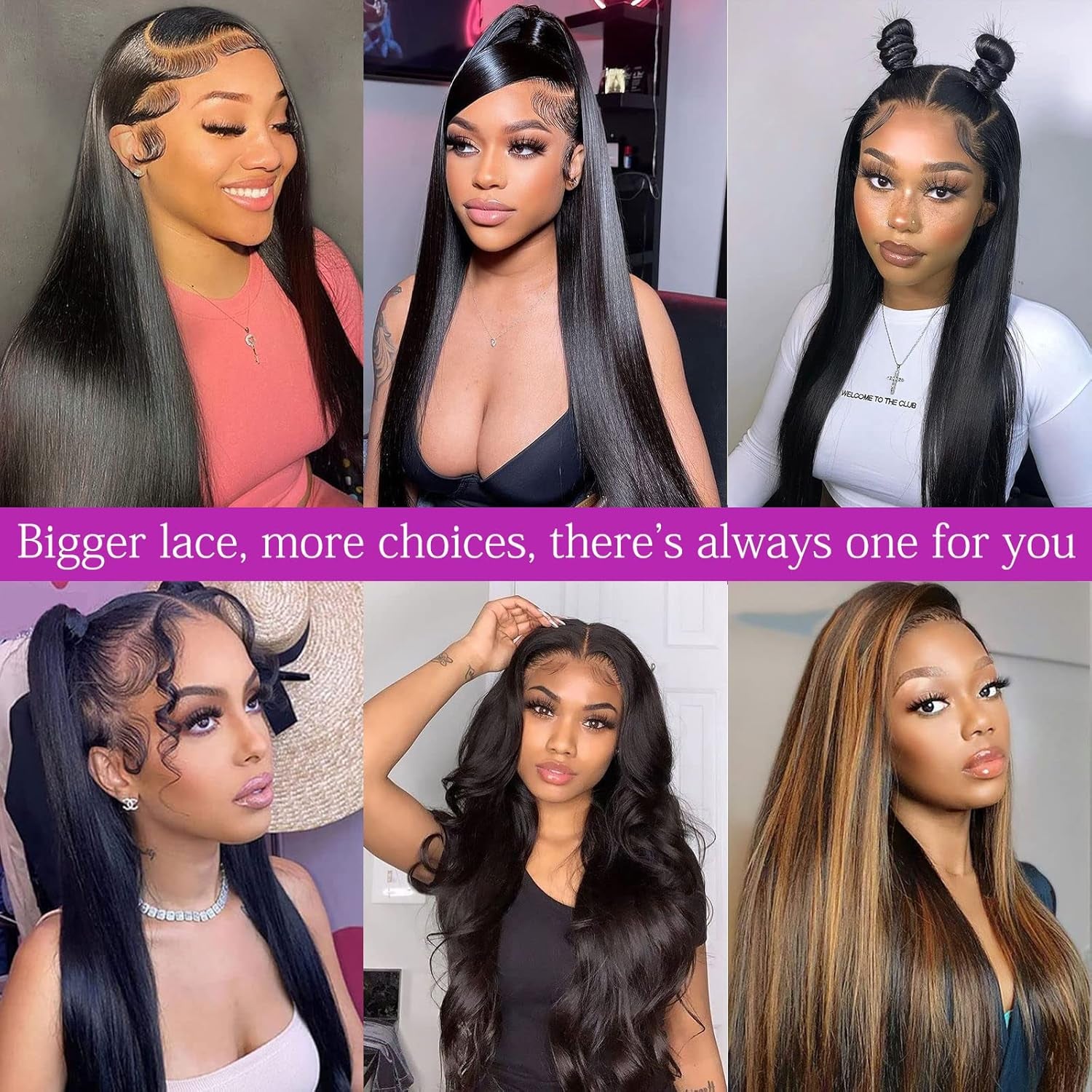Hair Straight Lace Front 