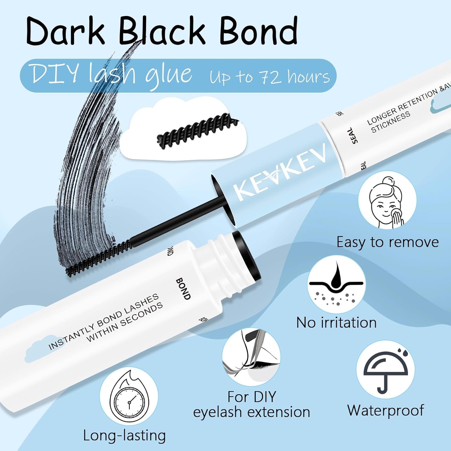 Lash Bond and Seal Waterproof Bond and Seal Lash Glue 