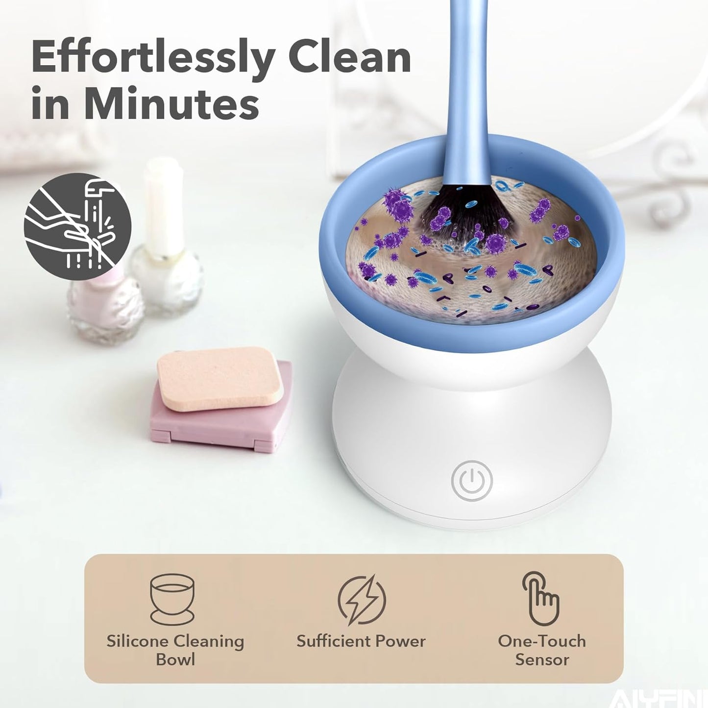 Makeup Brush Cleaner Machine 