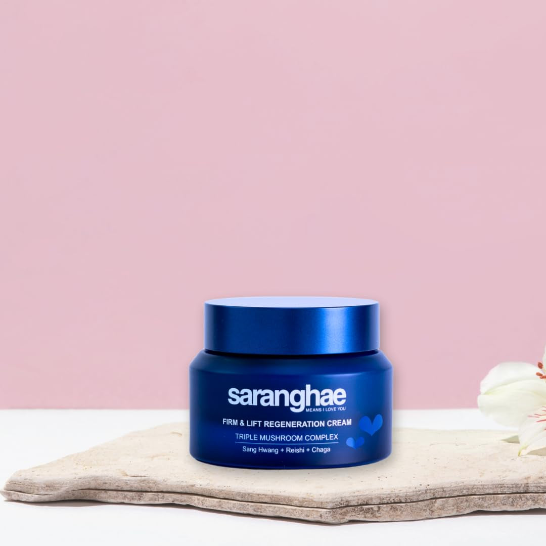 Hydrating Moisturizer Face Cream for Soft, Smooth Skin, Face Moisturizer for Dry Skin, with Triple Mushroom Complex: Reishi + Chaga + Sang Hwang along with Hyaluronic Acid - 2.02 Oz